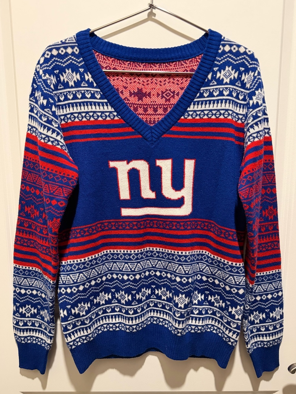 Women’s “NY Giants” Ugly Sweater